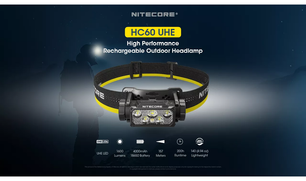 Nitecore HC60 UHE